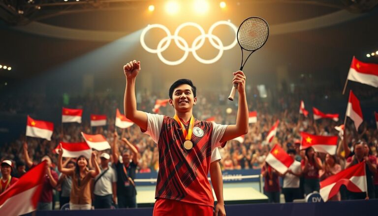 Pebulutangkis Indonesia Raih Emas di Olimpiade