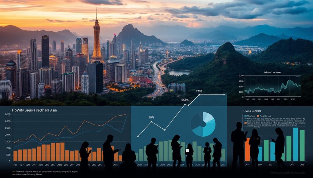 Pertumbuhan Pengguna Internet di Asia Tenggara