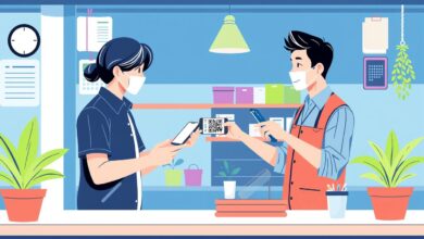 Ilustrasi manfaat pembayaran digital untuk bisnis