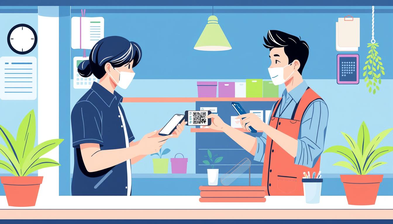 Ilustrasi manfaat pembayaran digital untuk bisnis