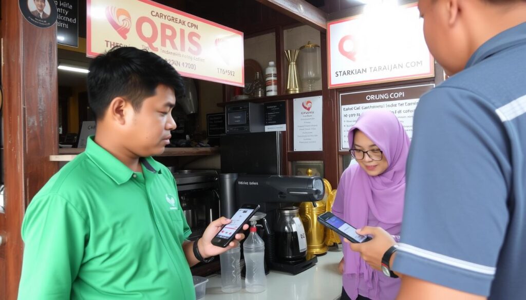 Warung Kopi Budi yang sukses mengadopsi pembayaran digital Warung Kopi Budi yang sukses mengadopsi pembayaran digital