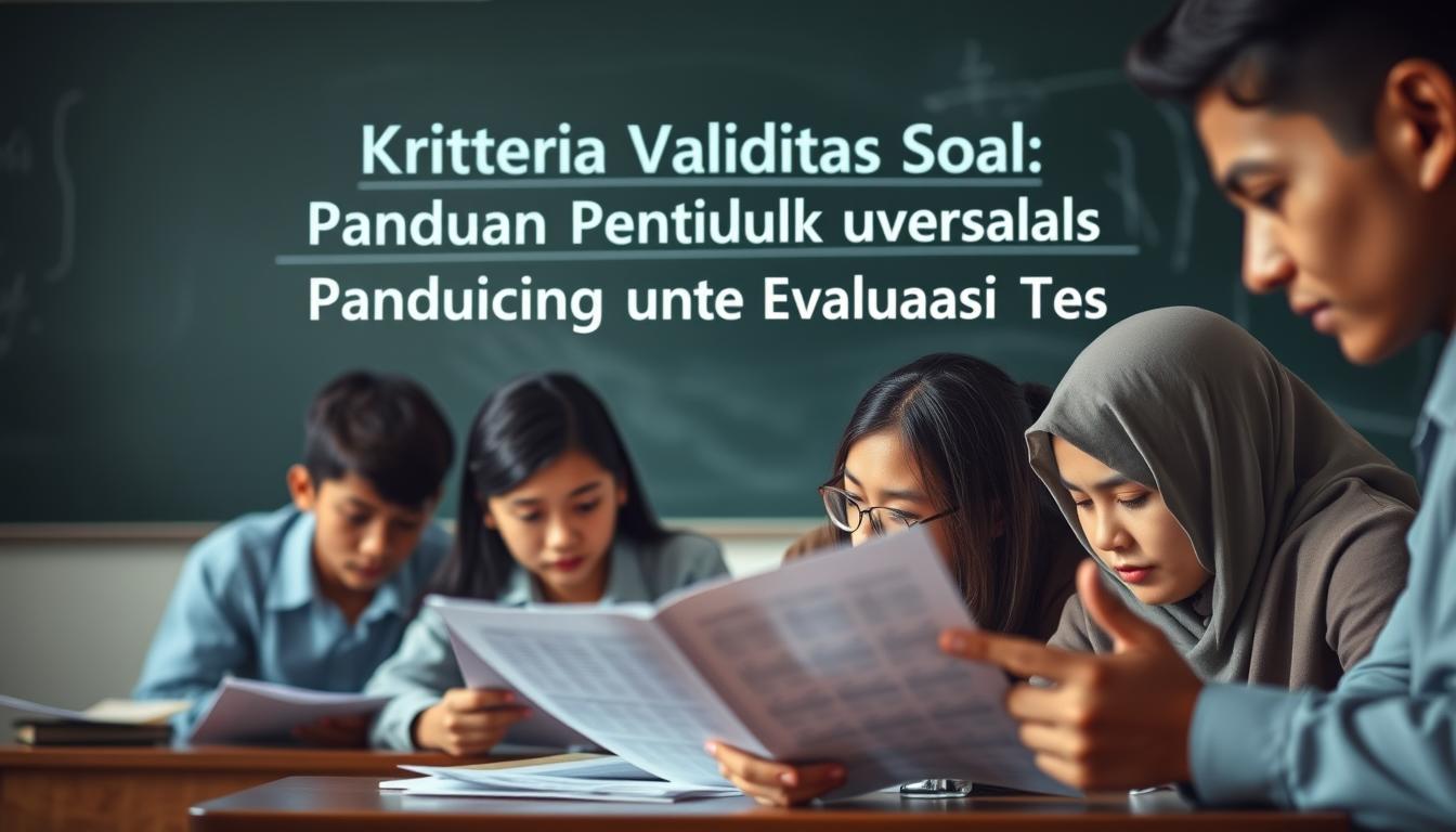 kriteria validitas soal