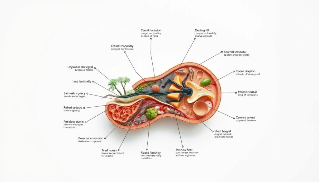 A detailed cross-sectional diagram showcasing the key factors influencing endonomic motion. Set against a clean, minimalist background, the image depicts the interplay of various biological, environmental, and physiological elements in a precise, technical style. Crisp lighting from an overhead camera angle illuminates the subtle textures and intricate structures, creating a sense of depth and clarity. The composition balances informative labeling with a visually compelling aesthetic, suitable for enhancing the understanding of endonomic movement within the context of the article. A detailed cross-sectional diagram showcasing the key factors influencing endonomic motion. Set against a clean, minimalist background, the image depicts the interplay of various biological, environmental, and physiological elements in a precise, technical style. Crisp lighting from an overhead camera angle illuminates the subtle textures and intricate structures, creating a sense of depth and clarity. The composition balances informative labeling with a visually compelling aesthetic, suitable for enhancing the understanding of endonomic movement within the context of the article.