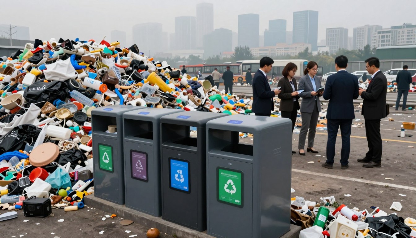 Smart trash IoT Bandung