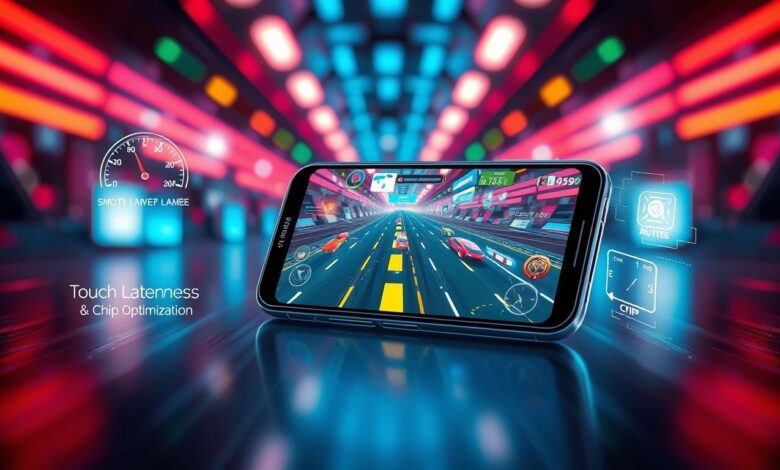 latensi touch screen gaming mobile