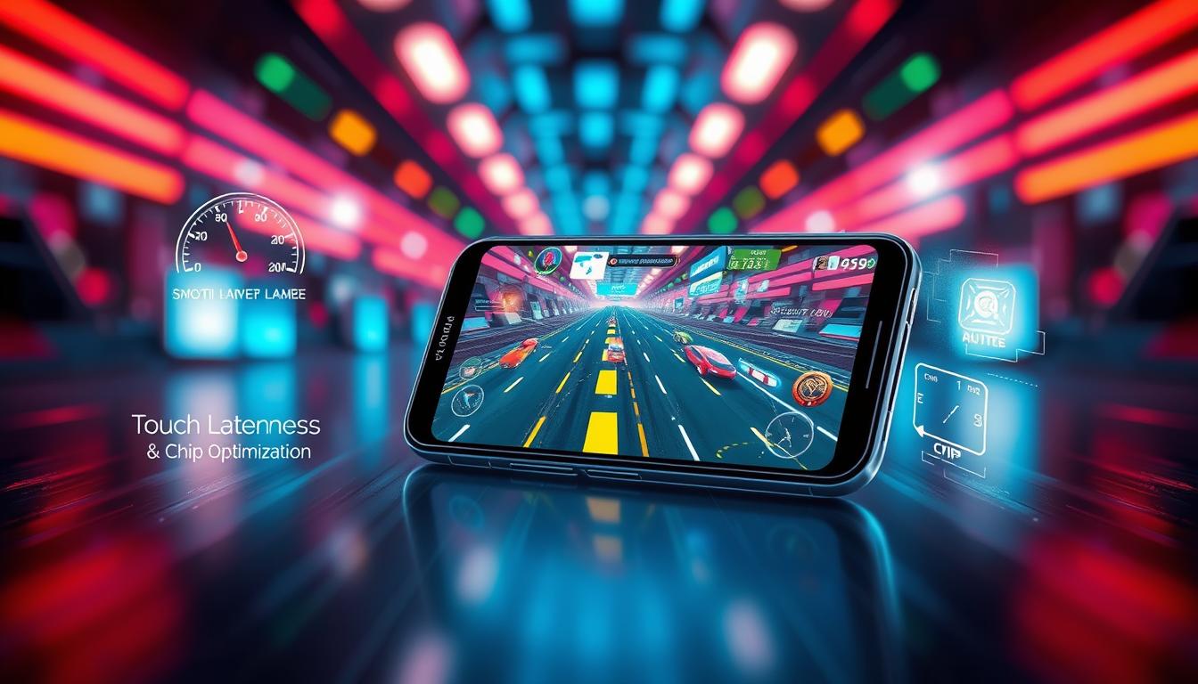 latensi touch screen gaming mobile